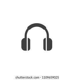 Headphones icon vector images