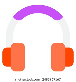 Kopfhörer-Symbol für Web, App, Infografik, etc