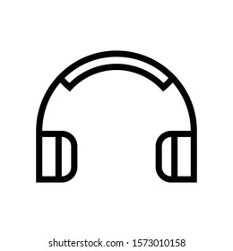 Headphones icon for web and mobile applications