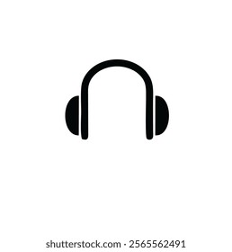 Headphones icons set. Customer service. Customer support. Design element suitable for website, print design or app. Vector illustration. Vector Graphic