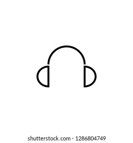 headphones icon,vector illustration