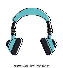 headphones isolated icon image 