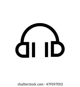 Headphones line icon. Pixel perfect fully editable vector icon suitable for websites, info graphics and print media.