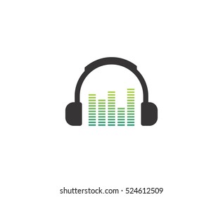 Headphones Logo Images, Stock Photos & Vectors | Shutterstock