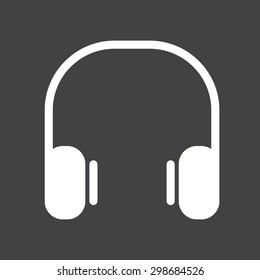 Headphones, music, computer icon vector image. Can also be used for computer and hardware. Suitable for use on web apps, mobile apps and print media.