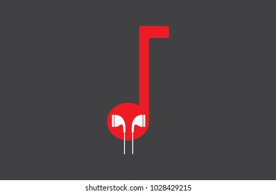 Headphones for music, icon
