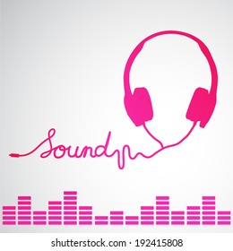 Headphones Music Streaming Icon