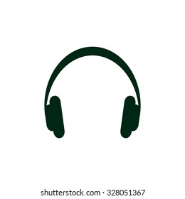 Headphones. Musical accessory. icon. vector design