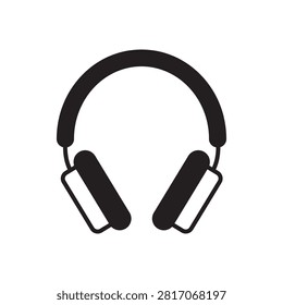 Headphones Over Ear Personal Audio Monitoring Fill Icon: Sound Isolation Studio