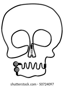 Headphones Skull
