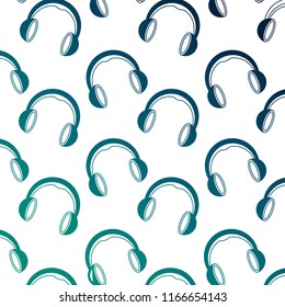 headphones sound music device gadgets pattern