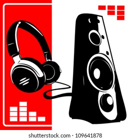 Headphones and speakers
