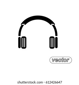 Headphones, vector