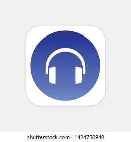Headphones - Vector App Icon