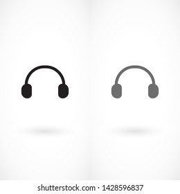 headphones vector icon 10 eps 