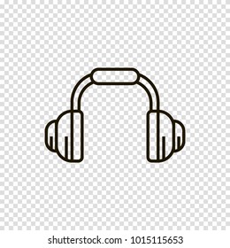 headphones vector icon