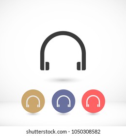Headphones  vector icon
