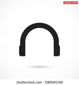 Headphones  vector icon