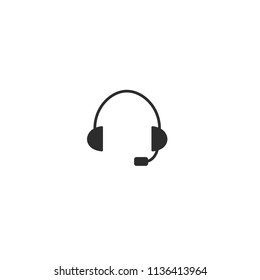 Headphones vector icon