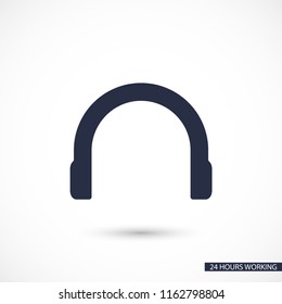 Headphones  vector icon
