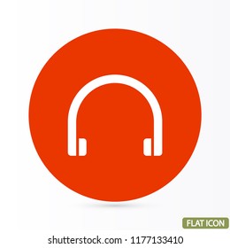 Headphones  vector icon
