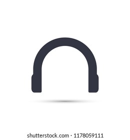 Headphones  vector icon