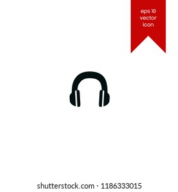 Headphones vector icon