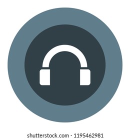 headphones vector icon