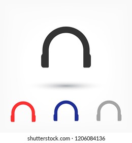 Headphones  vector icon