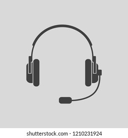Headphones vector icon