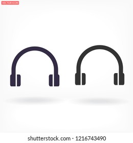 Headphones  vector icon