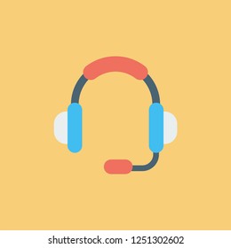 Headphones Vector Icon
