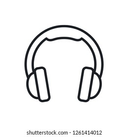 headphones vector icon