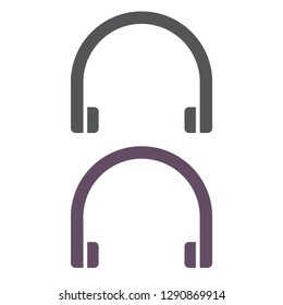 Headphones  vector icon