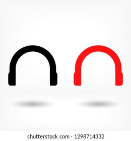 Headphones  vector icon