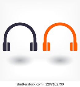 Headphones  vector icon
