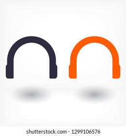 Headphones  vector icon
