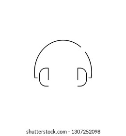 Headphones vector icon