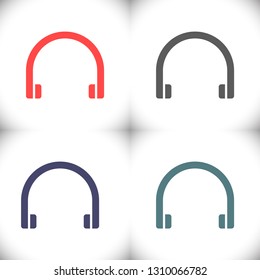 Headphones  vector icon