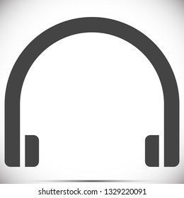 Headphones  vector icon