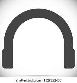 Headphones  vector icon