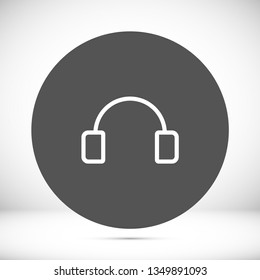 headphones  vector icon