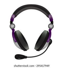 headphones vector icon