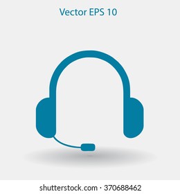 headphones vector icon