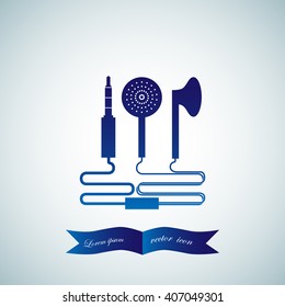 Headphones, vector, icon