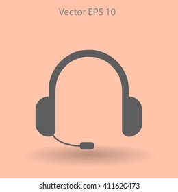 headphones vector icon