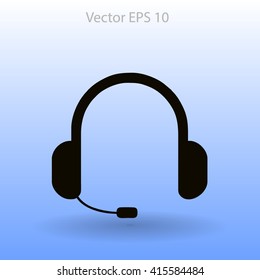 headphones vector icon