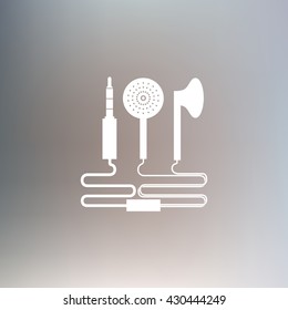 Headphones, vector, icon