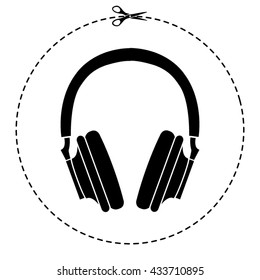 headphones vector icon
