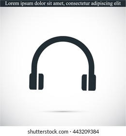 headphones  vector icon